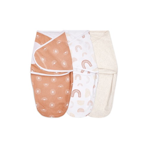 Aden & Anais Essentials Wrap Swaddle - Set of 3, 0-3 M