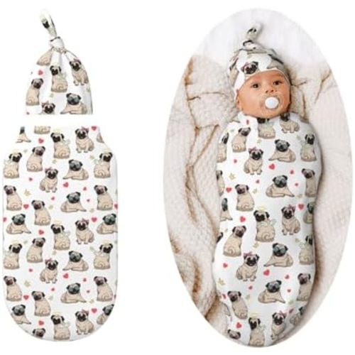 Candy Swaddle Blankets Newborn Receiving Blanket Baby Swaddle Wrap Soft Sleeping Sack for Baby Girls Boys