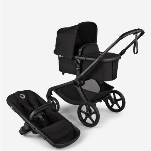 Kangaroo Single-to-double Stroller Travel System Bundle