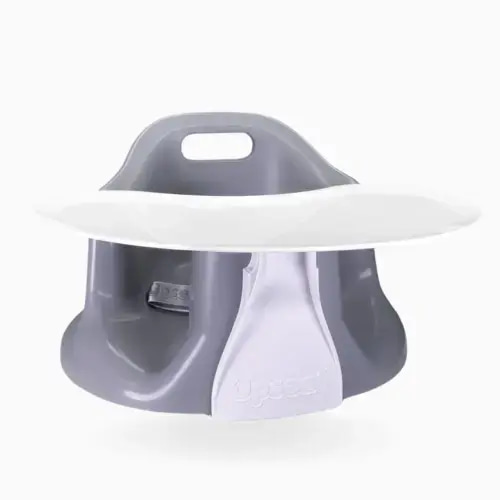 Upseat Baby Floor and Booster Seat with Tray Gray | Upseat