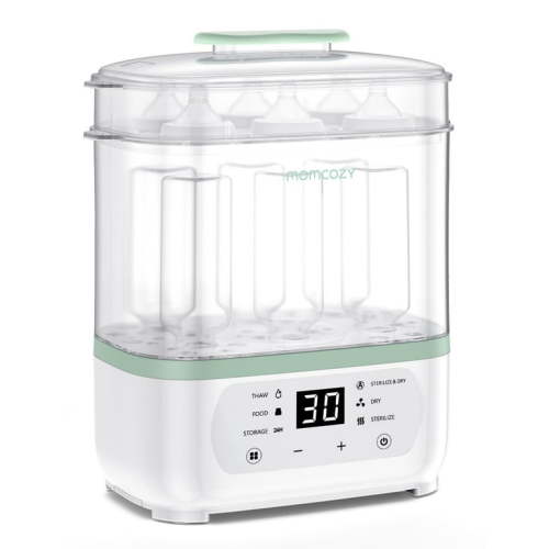 Momcozy Bottle Sterilizer and Dryer, 8-in-1 Electric Steam Baby Bottle Sterilizer for Baby Bottles