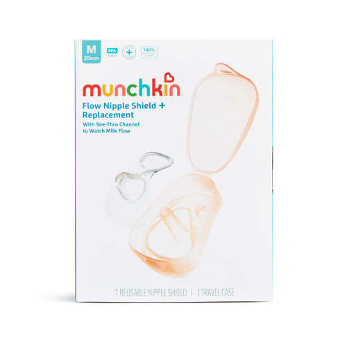 Munchkin Flow Nipple Shield+ Replacement Kit - 20mm