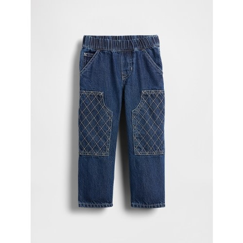 Baby & Toddler Pull-On Baggy Carpenter Jeans | Gap