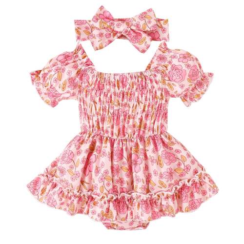 2-piece Baby Floral Dress