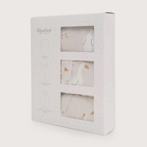 Pack dormir: swaddle, saco dormir, saco dormir patitas TOG 1.0