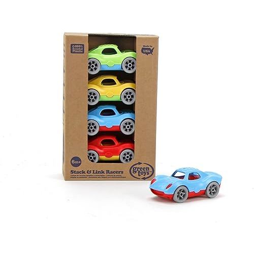 Green Toys Stack and Link Racer