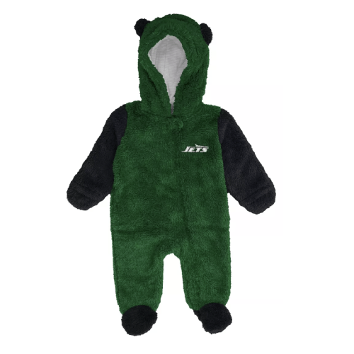NFL Team Apparel Infant New York Jets Green Stay Napping Nap Teddy | Dick's Sporting Goods
