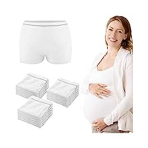 Seamless Incontinence Panty - Reusable Womens Incontinent Underwear (3 Pack  White (3oz), Medium)