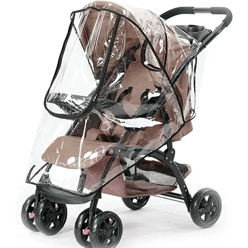 Ginchain Stroller Rain Cover, Universal Stroller Accessory, Waterproof Rainproof Windproof Weather Shield, Baby Travel Stroller Shield, Protect from Dust Snow Insects