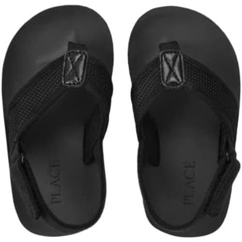 The Children's Place Boy's Baby Toddler Everyday Flip Flops with Backstrap