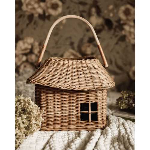 Rattan Hutch Small Basket