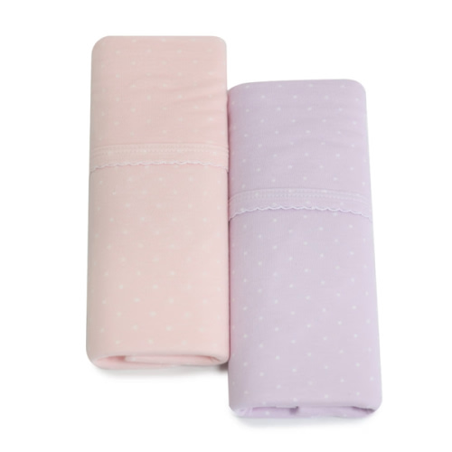 Bubba Blue Confetti Swaddles Pink/Lilac Size 2 Pack | Swaddles | Baby Bunting AU