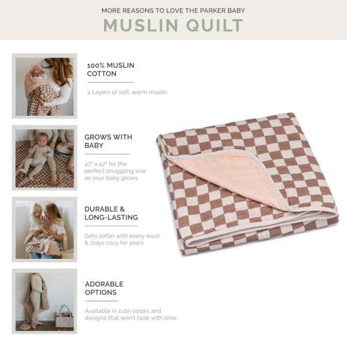 Rosewood Checker Quilt