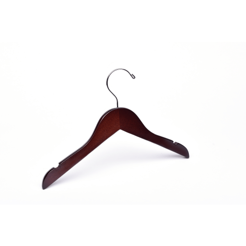 Wooden Baby Hangers in Dark Walnut – RoyalHangers.com