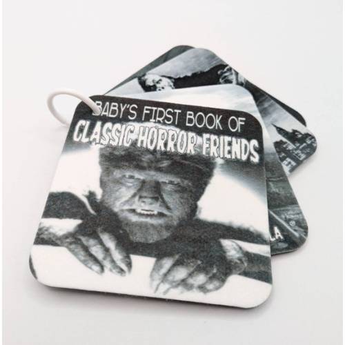 Baby's First Book of Classic Horror Friends Humorous Baby Board Book Black & White One of a Kind Baby Gift - Etsy