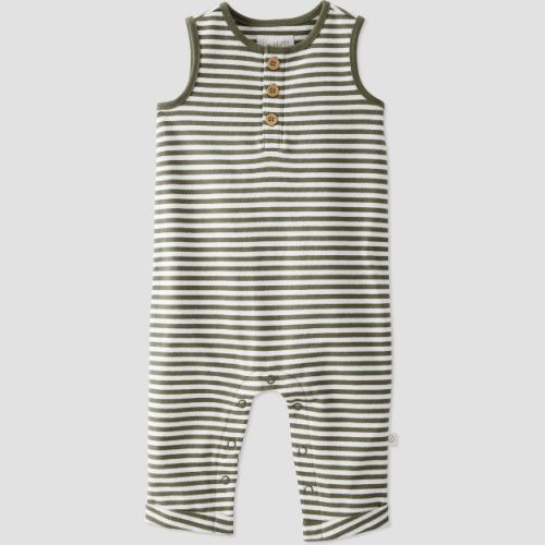 Baby Striped Romper - 3 Months