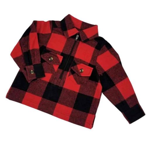 Hickory Shirt Co. Kids Buffalo Plaid Brawny Shirt