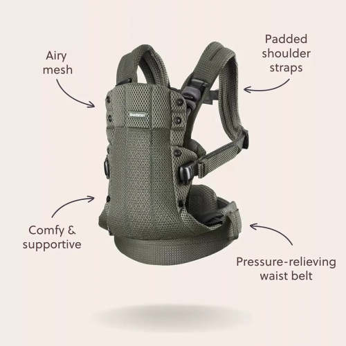 Baby Carrier Harmony 3D Mesh - Dark Green