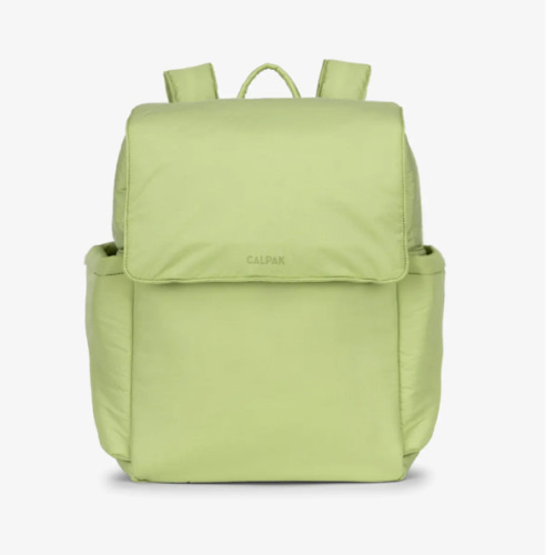 Diaper Backpack with Laptop Sleeve in Lime | CALPAK
