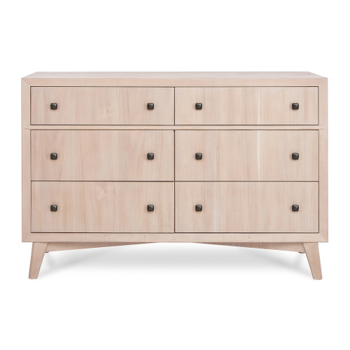 Evolur Antilia Mid Century Double Dresser