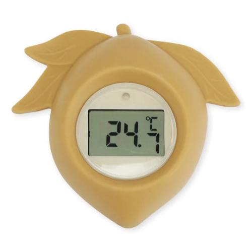 Silicone Bath Thermometer Lemon