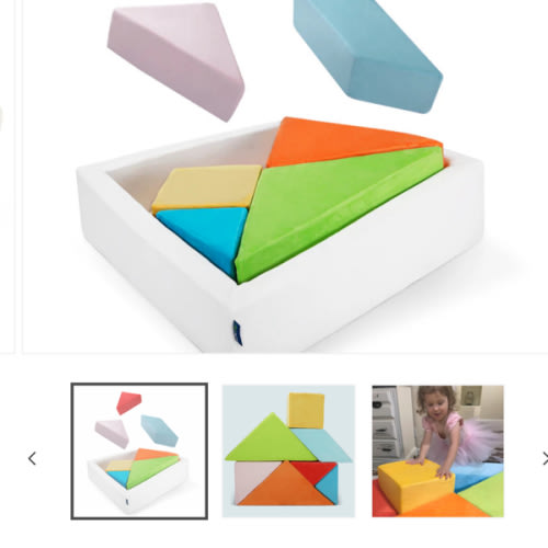 Tangram Puzzle Play Couch – Majoric Shop