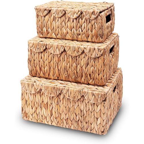 Wicker Baskets (Set of 3)