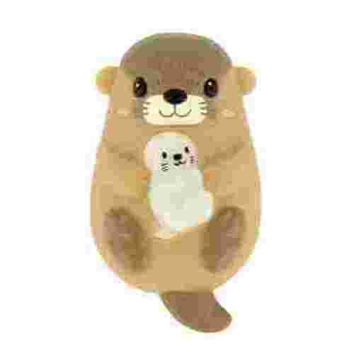 Infantino Right Temp Light-up Otter Bath Temperature Indicator, 6-48 Months, Brown