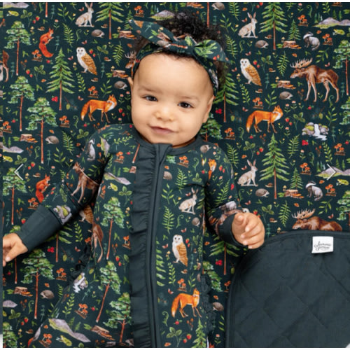 Wood You Be My Friend Ruffle Romper – Jammie Session