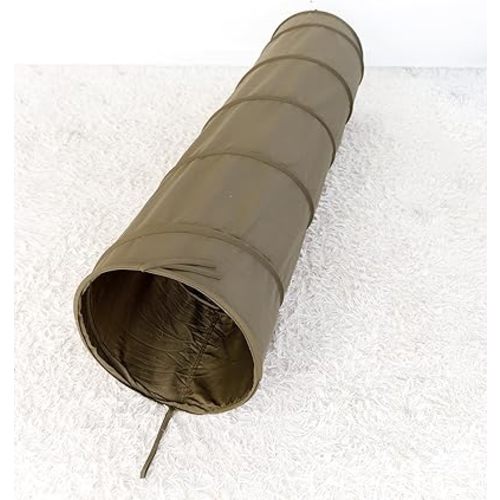 Lyla & Sage Play Co - Kids Play Tunnel - 6ft Pop Up Crawl Tunnel for Toddlers Babies - Collapsible Tunnel Toy Gift for Boy and Girl - Play Tunnel Tent Indoor & Outdoor (Forest/Green)