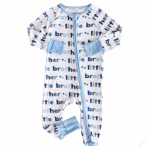 Convertible Zip Romper in Little Sibling | Caden Lane