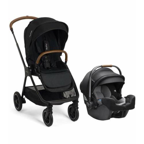 Nuna TRIV Next + PIPA RX Travel System Bundle - Caviar | Traveling Tikes