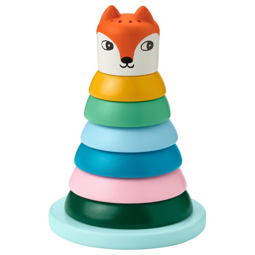 UPPSTÅ Stacking rings - multicolor
