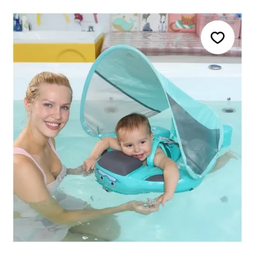 Mambobaby Float Deluxe with Canopy and Tail | Mambobaby float