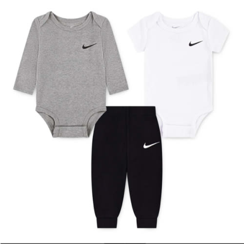 Baby Nike Essentials 3-Piece Onesie and Joggers Set | SCHEELS.com