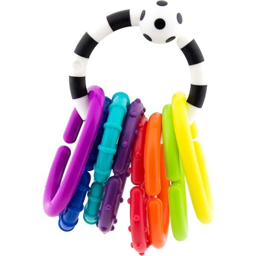 Sassy Ring O Links 9 Piece Set, Links for Stroller or Carrier Seat, 0+ Months