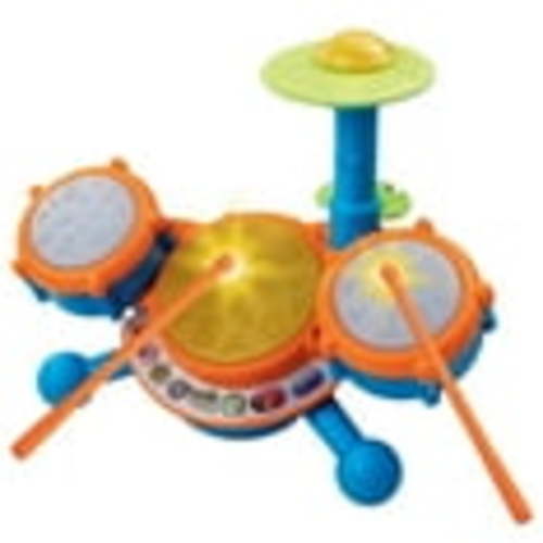 VTech KidiBeats Toddler's Drum Set, Baby Music Play Instrument, Learning Toy for Kids 2-5 Years