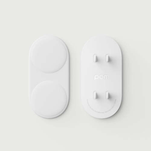 Pom Double Outlet Cover