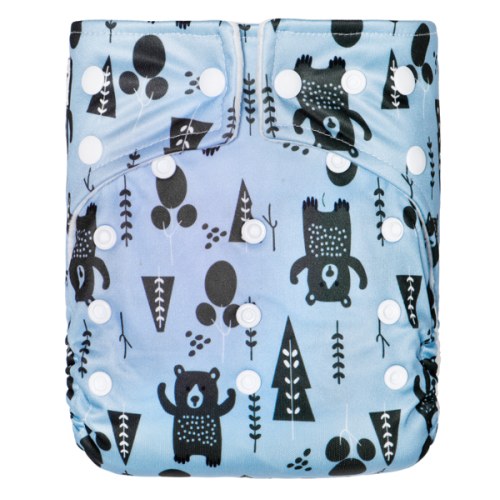 One Size Good Night Heavy Wetter Pocket Cloth Diaper