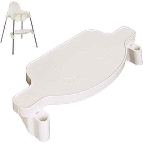 Baby Footrest Compatible with IKEA High Chair Antilop Footrest Accessories, Balchakryuk (White Snow)
