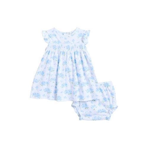 Floral Print Ruffle Romper & Bloomers, 0-3M