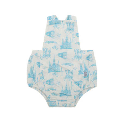 Viscose Bamboo | Blue Toile Sun Bubble | Adjustable Straps & Snaps – Southern Slumber