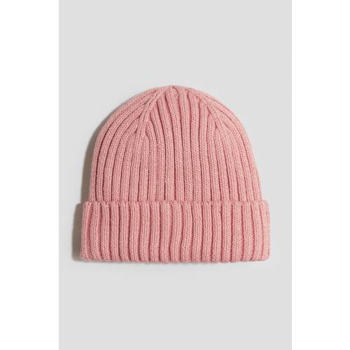 RIB-KNIT HAT