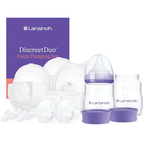 Lansinoh DiscreetDuo Extra Pumping Set