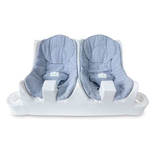 Extra Seat Inserts - Seersucker Blue
