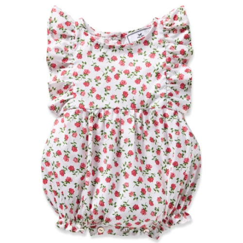 Infant's Ruffled Romper, Petite Petals - Petite Plume | Maisonette