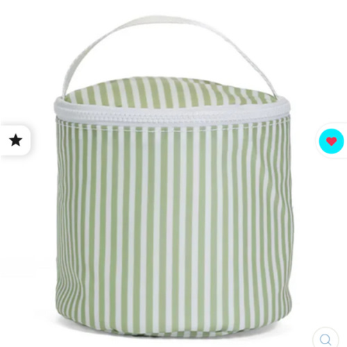 TRVL Snack Bag - Pimlico Stripe Sage