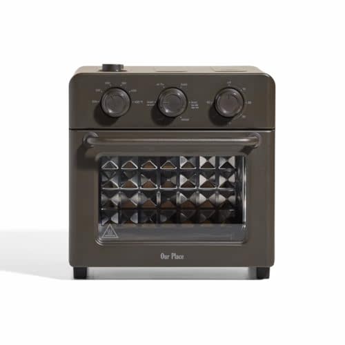 Our Place Wonder Oven | 6-in-1 Air Fryer & Toaster Oven with Steam Infusion | Compact, Countertop Friendly, Fast Preheat, Multifunctional | Air Fry, Toast, Roast, Bake, Reheat & Broil | Char