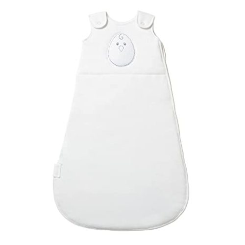 Nested Bean Zen Sack® Winter - Gently Weighted Sleep Sack|Baby 0-2 4M|TOG 2.5|100% Cotton|Newborn/Infant Swaddle Transition - 0-6 Months - Cloud White