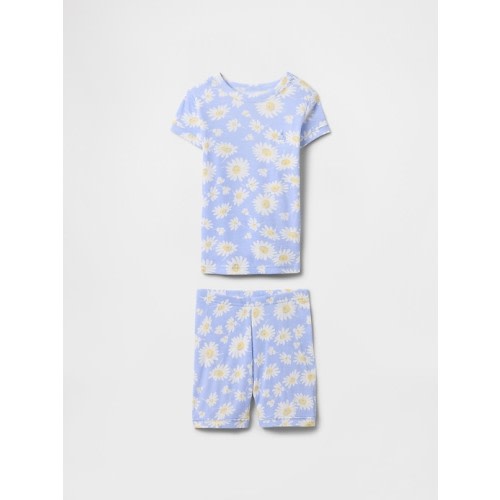 Baby & Toddler Organic Ribbed Cotton PJ Set | Gap